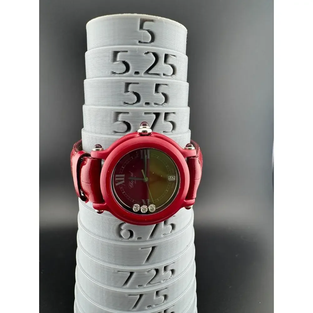Chopard Be Happy 27/7779 Red Floating Diamond Watch